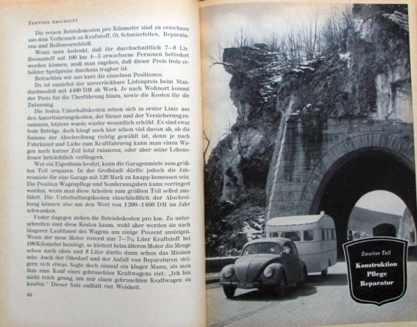 Reibestahl "Das Buch vom Volkswagen" Volkswagen-History 1951 (2569)